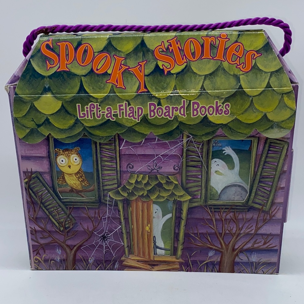 Spooky Stories Lift-a-Flap Board Books Halloween